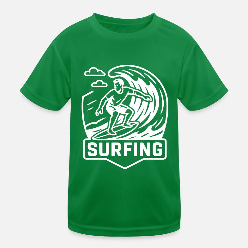 Surfeur Logo Surfeur T-shirt sport Enfant