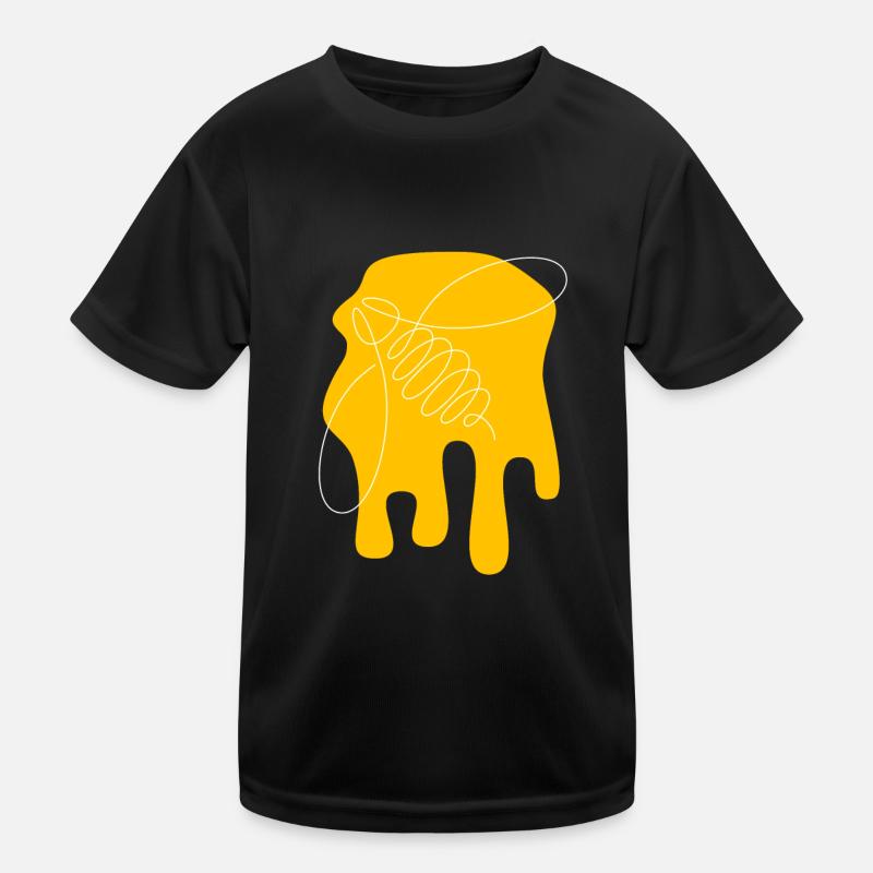 Be nice - Bee - abstract - Graphic Art Kids Functional T-Shirt