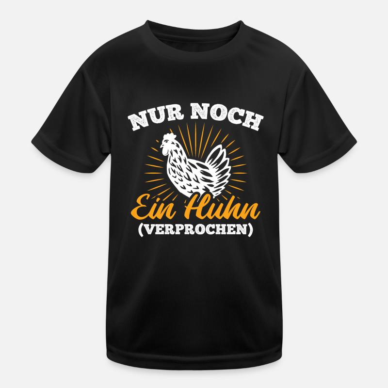 Hühner Hahn Kinder Funktions-T-Shirt