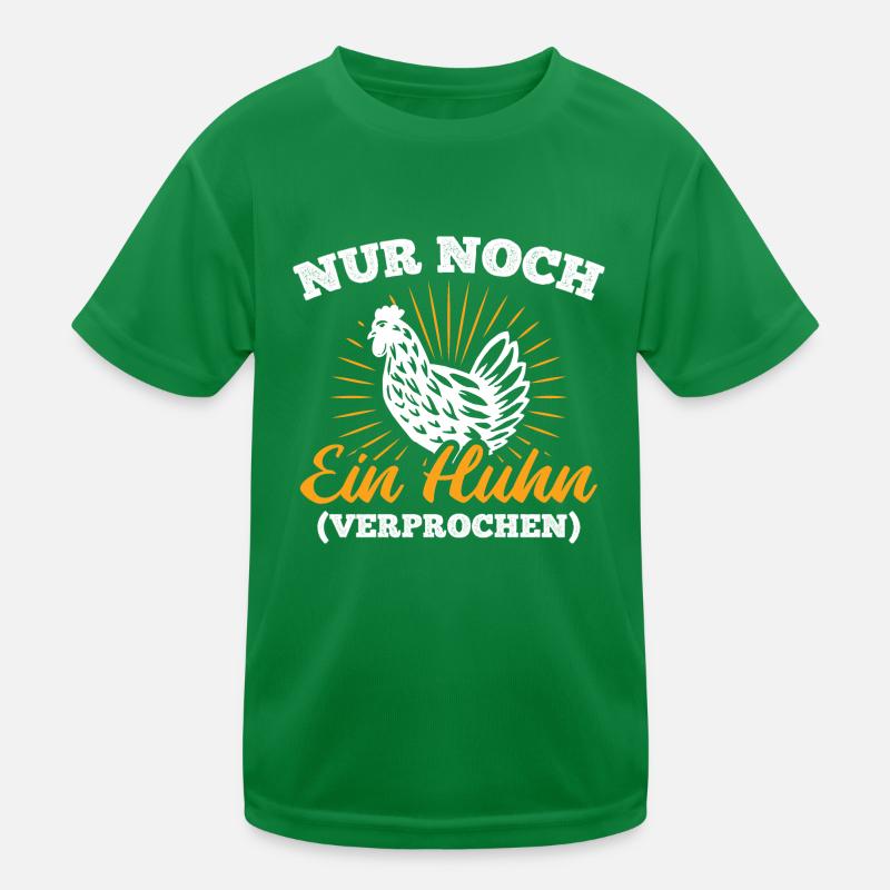 Hühner Hahn Kinder Funktions-T-Shirt