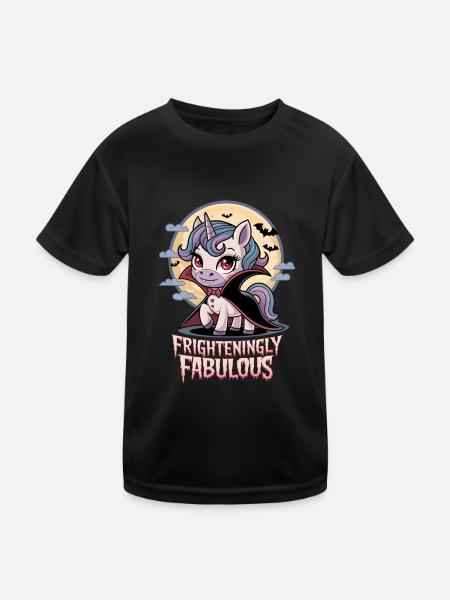 Effroyablement fabuleux - T-shirt sport Enfant - noir - Devant