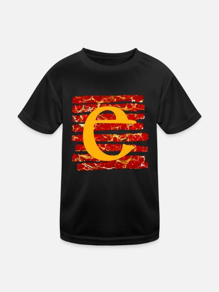 strips e 232 e - Kids Functional T-Shirt - black - Front