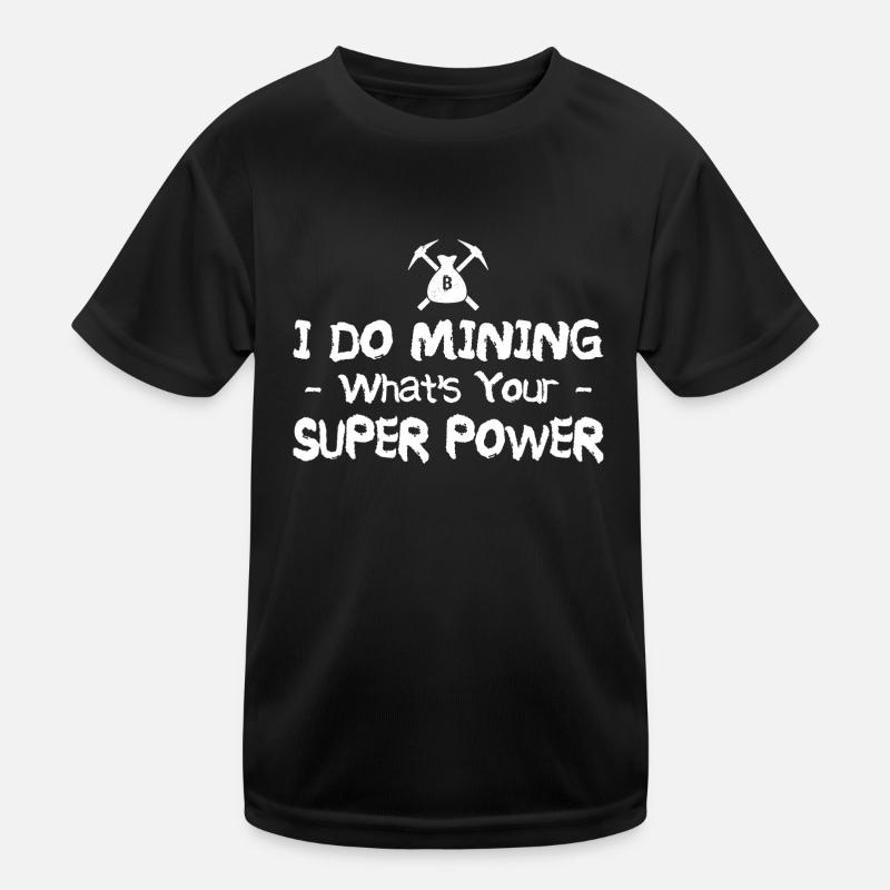 Exploitation minière T-shirt sport Enfant