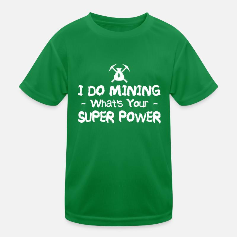 Exploitation minière T-shirt sport Enfant