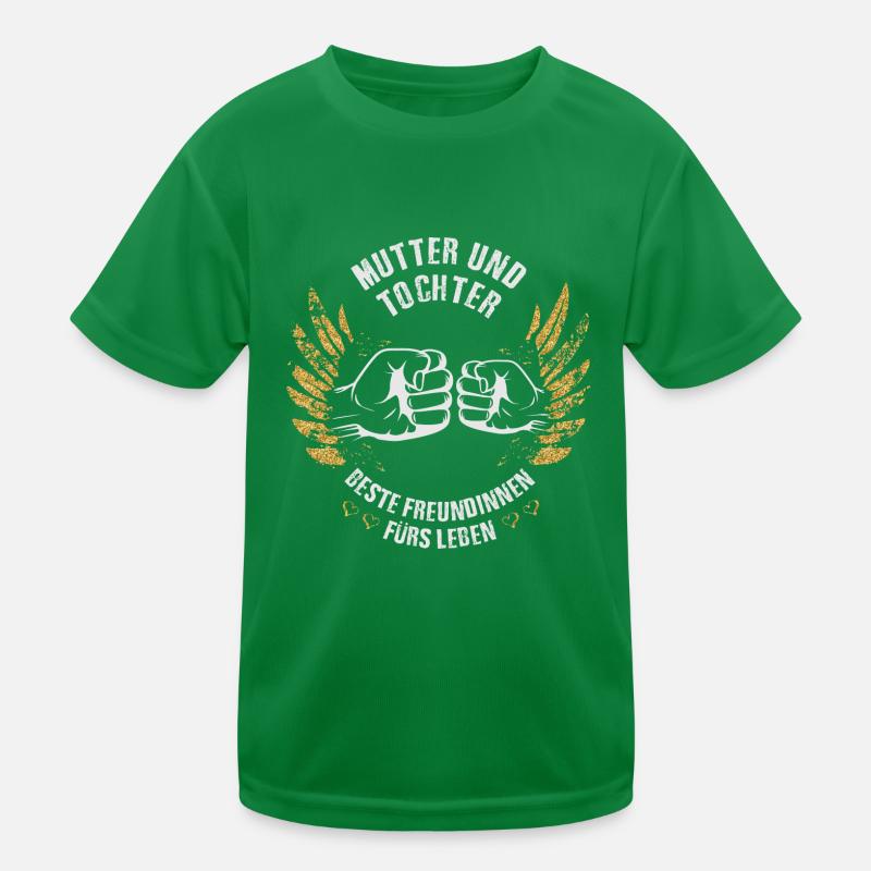 Mutter und Tochter Freundinnen Kinder Funktions-T-Shirt
