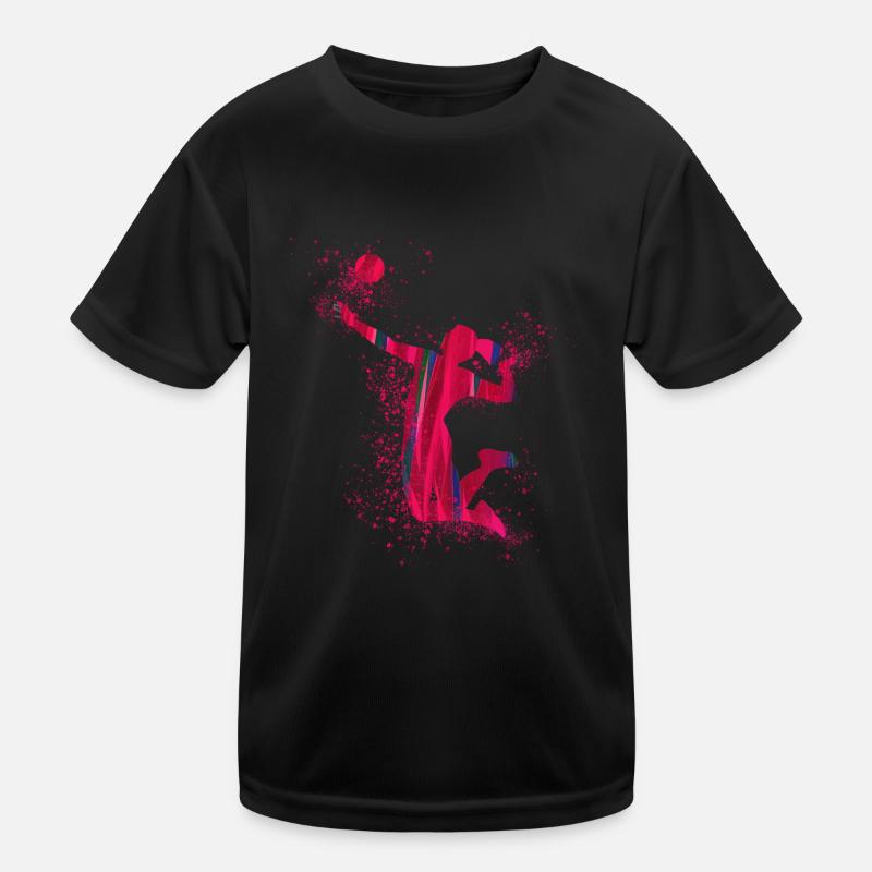 volleyball, volleyball player, beach ball, graffiti Kids Functional T-Shirt