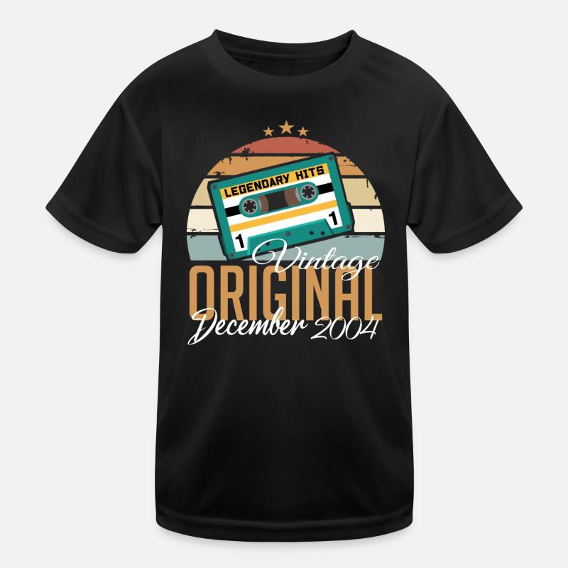 Dezember 2004 - Legenden Wurden 2004 Geboren Kinder Funktions-T-Shirt
