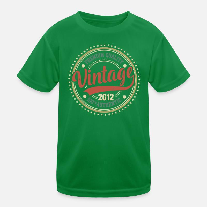 Vintage 2012 Anniversaire Retro 2012 T-shirt sport Enfant