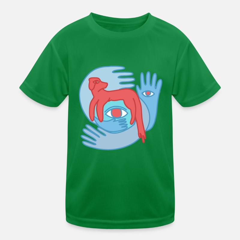 Handface Kinder Funktions-T-Shirt