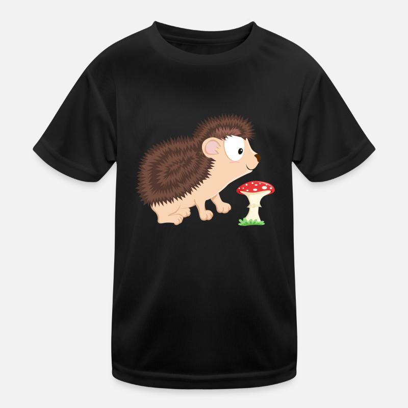Igel Waldtiere-Serie Kinder Funktions-T-Shirt
