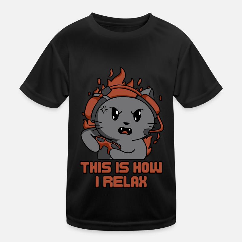 C’est comme ça que je me détends T-shirt sport Enfant