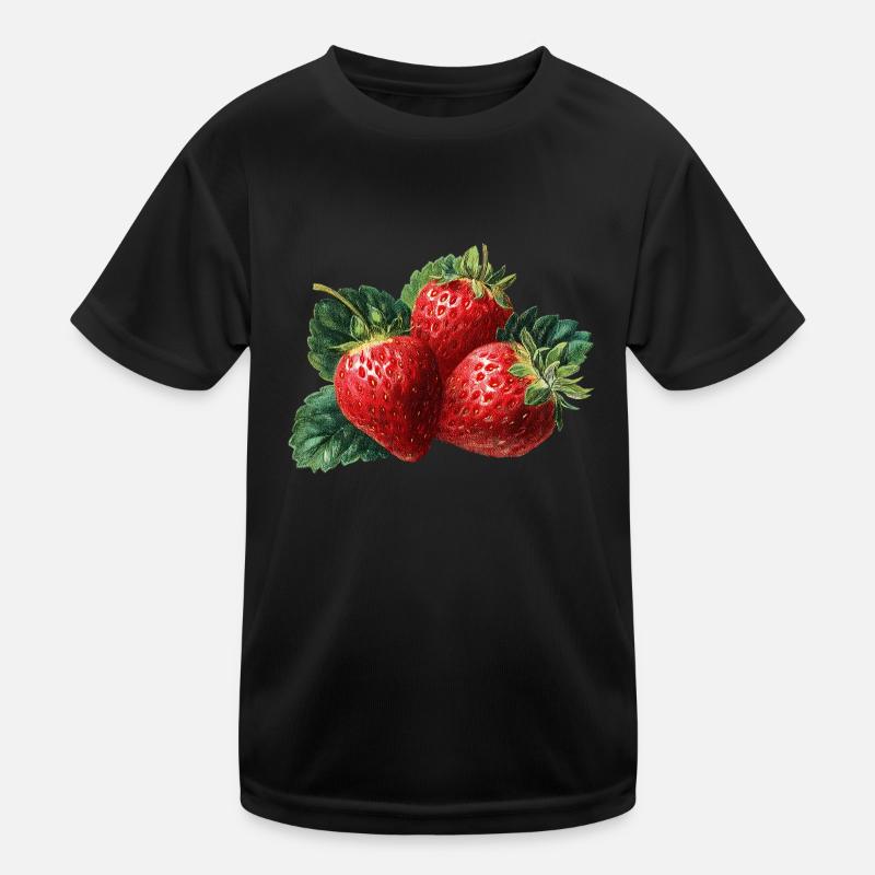 Strawberry Kids Functional T-Shirt