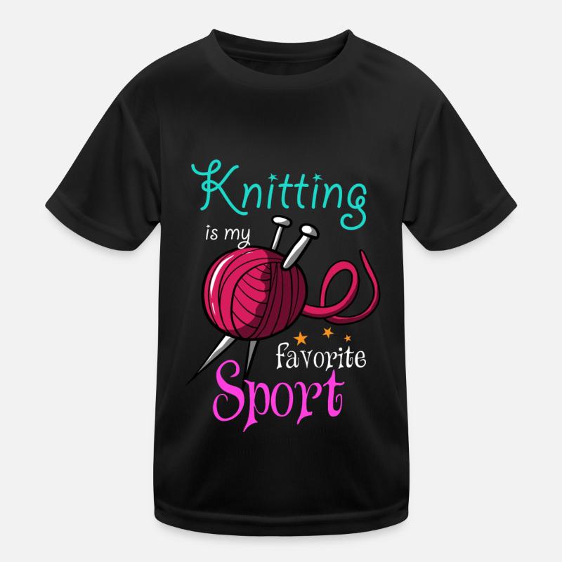 Tricoter T-shirt sport Enfant