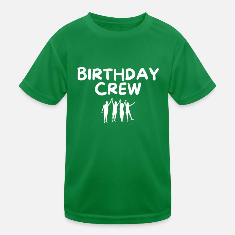 Équipe d’anniversaire T-shirt sport Enfant