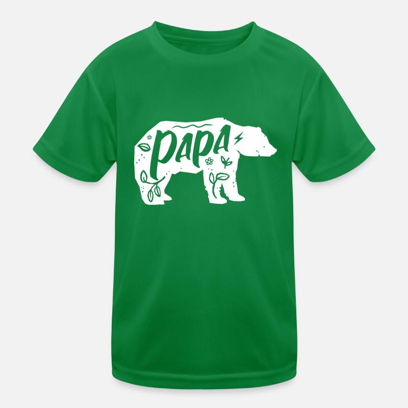 Papa Ours Kinder Funktions-T-Shirt