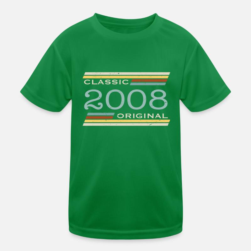 Vintage 2008, Classique, Original(e) T-shirt sport Enfant