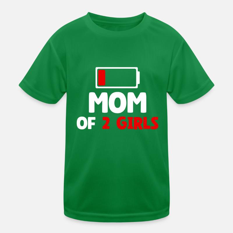 Maman de 2 filles T-shirt sport Enfant