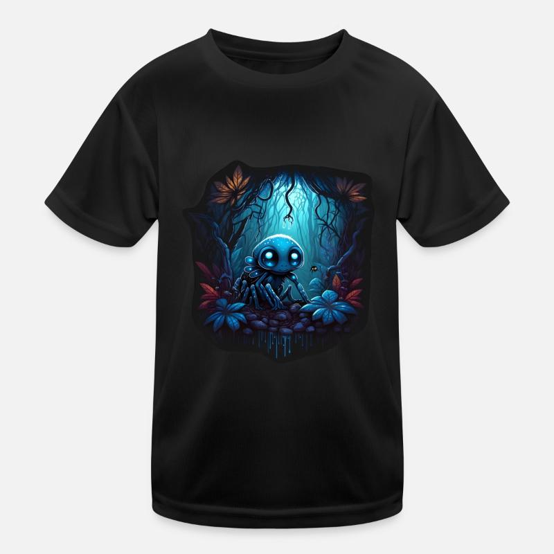 Süße Spinne Kinder Funktions-T-Shirt