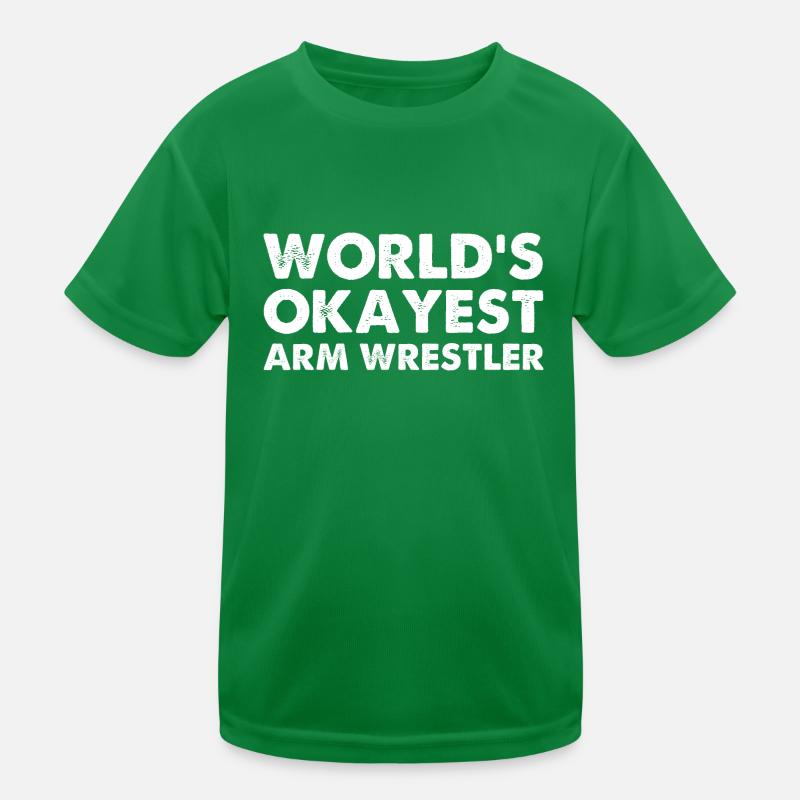 Lutteur de bras de fer le plus acceptable du monde T-shirt sport Enfant