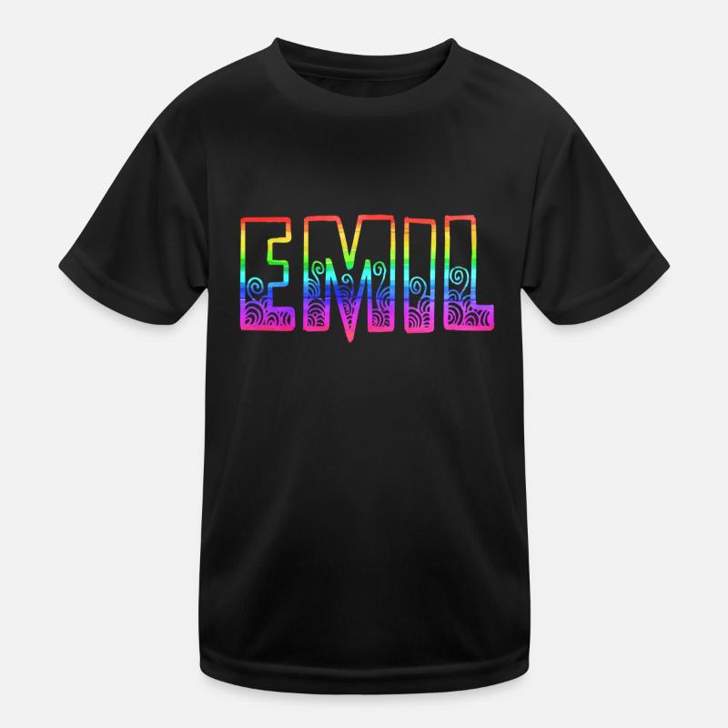 emil rs arc-en-ciel T-shirt sport Enfant