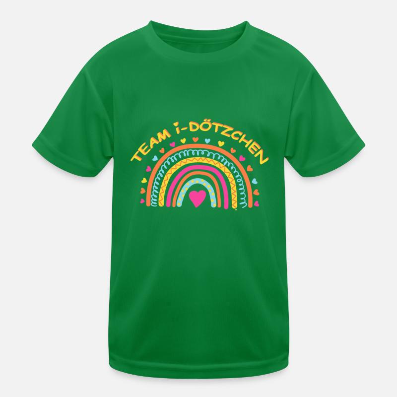 i-dötzchen Einschulung idötzchen Schulbeginn 1.Tag Kinder Funktions-T-Shirt