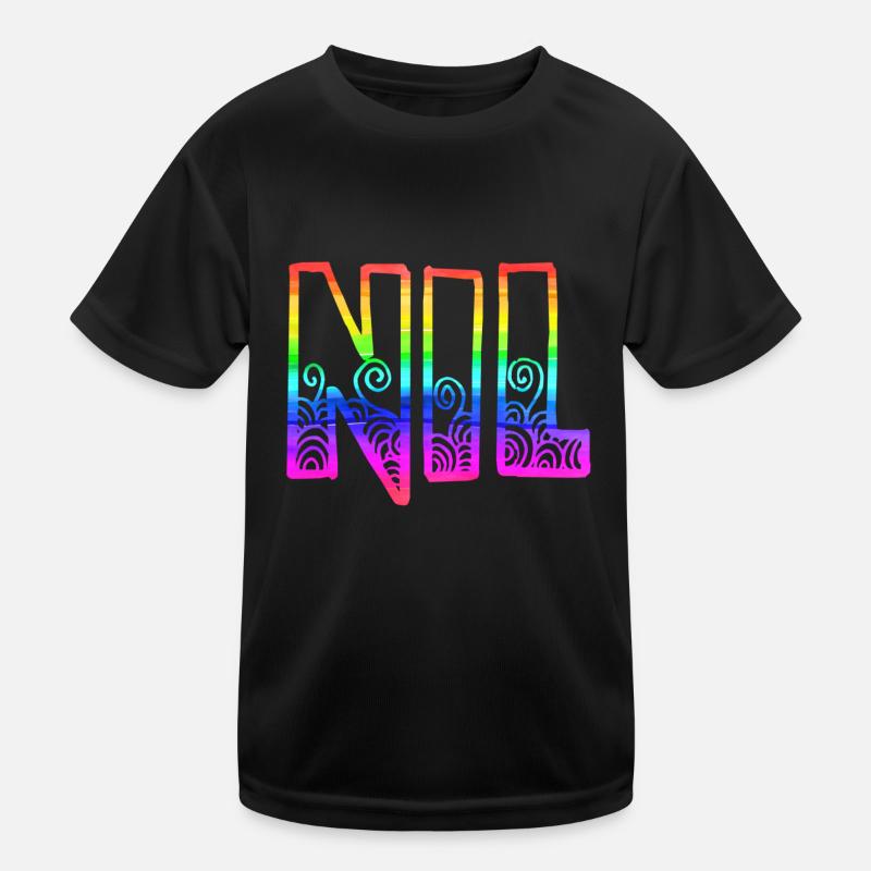 nil rs regenbogen Kinder Funktions-T-Shirt