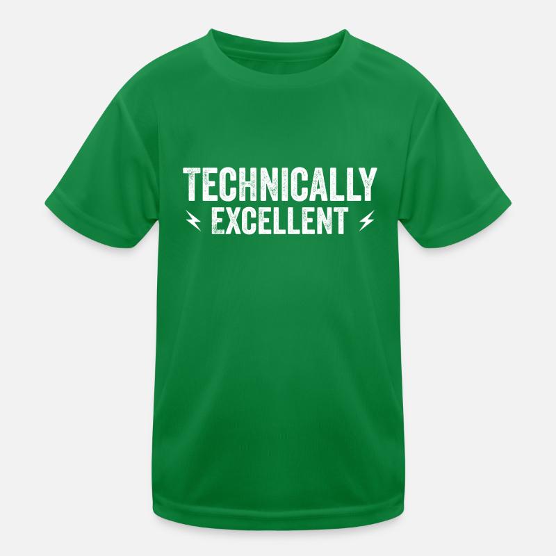 Technisch exzellent Kinder Funktions-T-Shirt