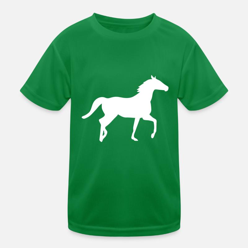 Horses Kids Functional T-Shirt