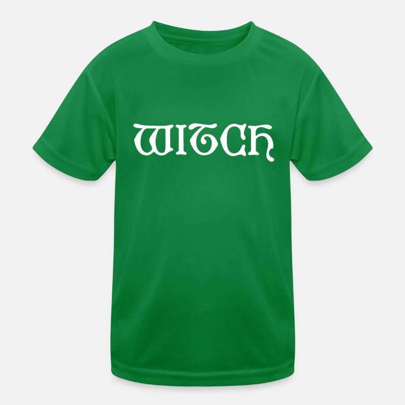 Witch - Witch Witchcraft Sorcery Magic Halloween Kids Functional T-Shirt
