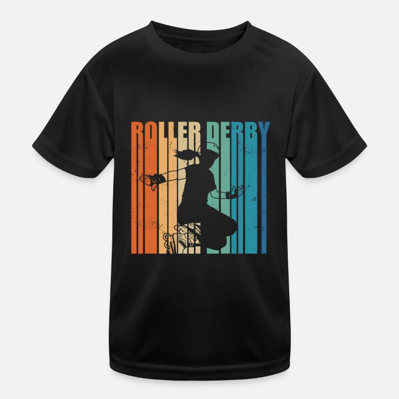Roller derby Kids Functional T-Shirt