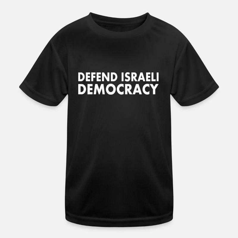 Defend israeli democracy Kids Functional T-Shirt