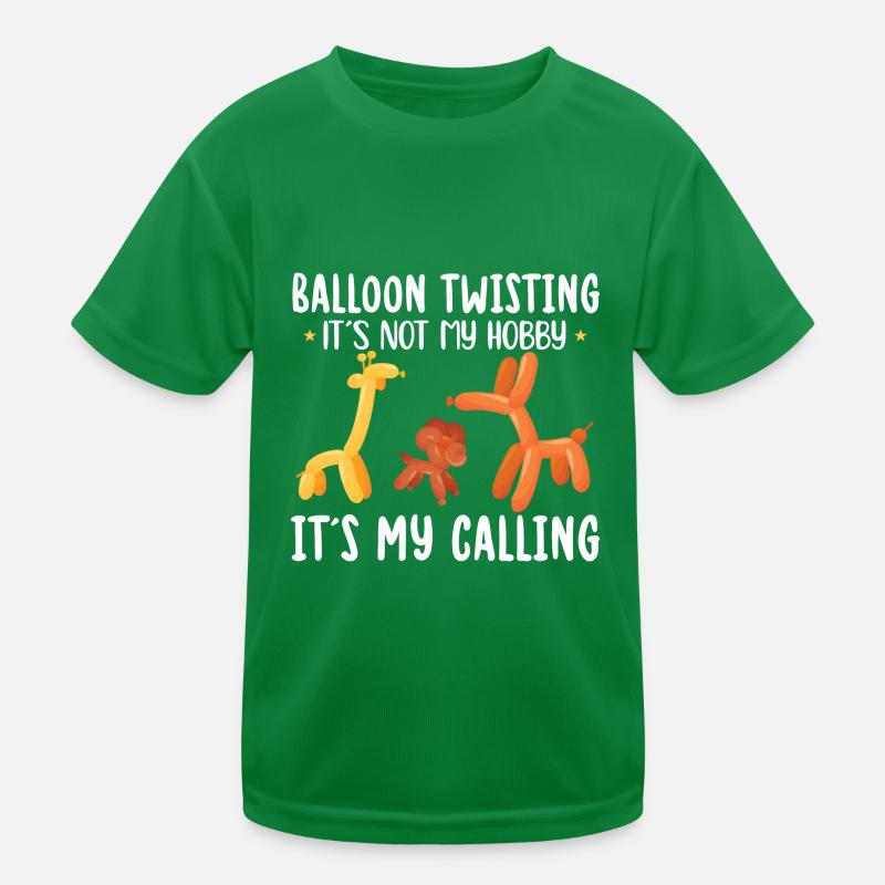 Balloon animals Kids Functional T-Shirt