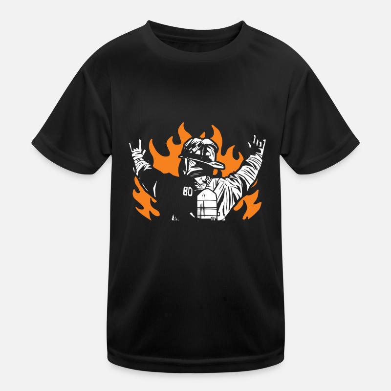 fire brigade Kids Functional T-Shirt