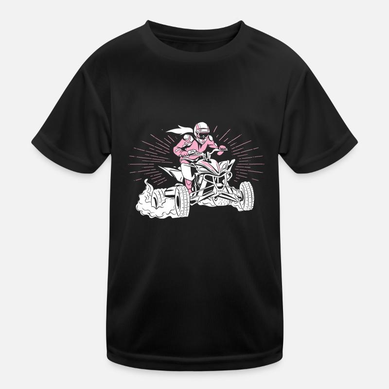 Quad Kinder Funktions-T-Shirt