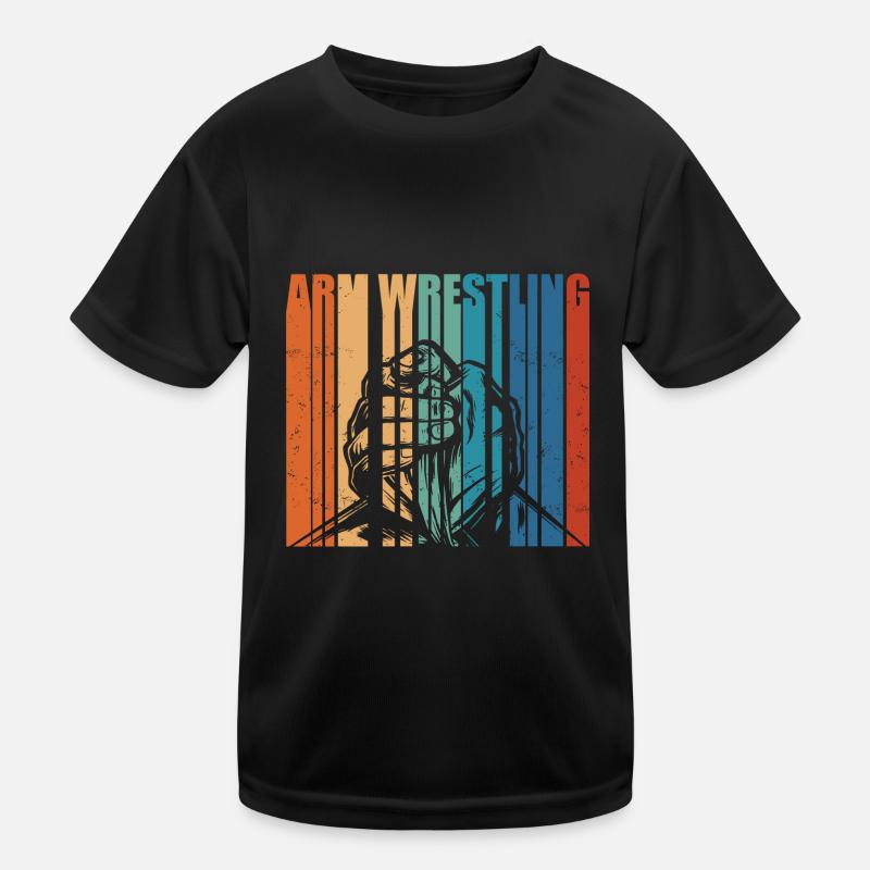 Arm wrestling Kids Functional T-Shirt
