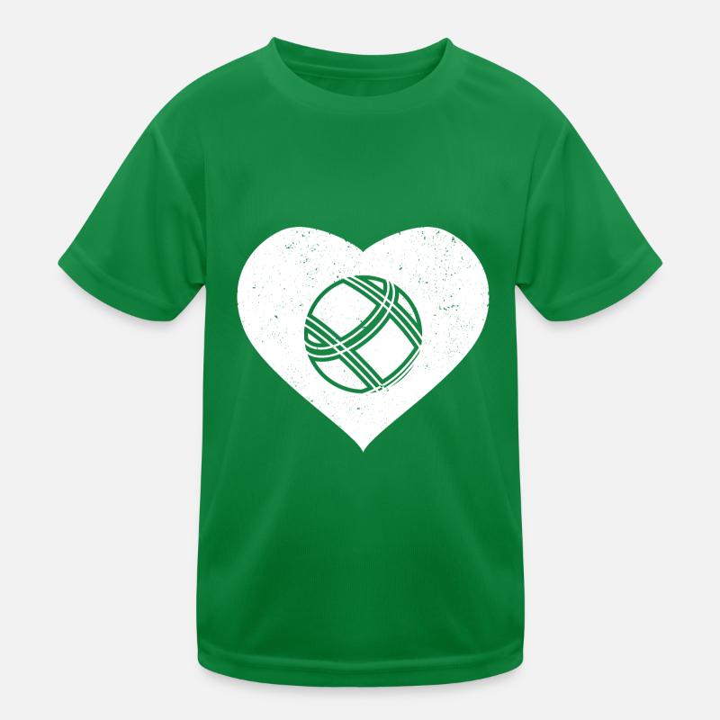 Boule Petanque Boccia Boules Kinder Funktions-T-Shirt