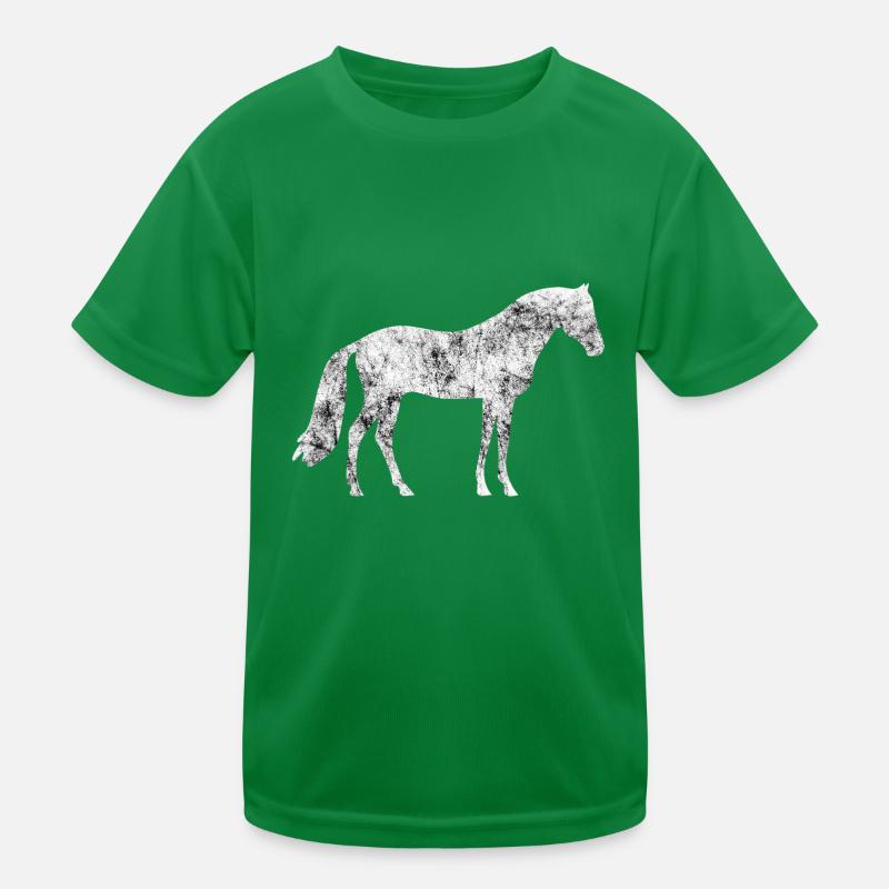 Horses Kids Functional T-Shirt