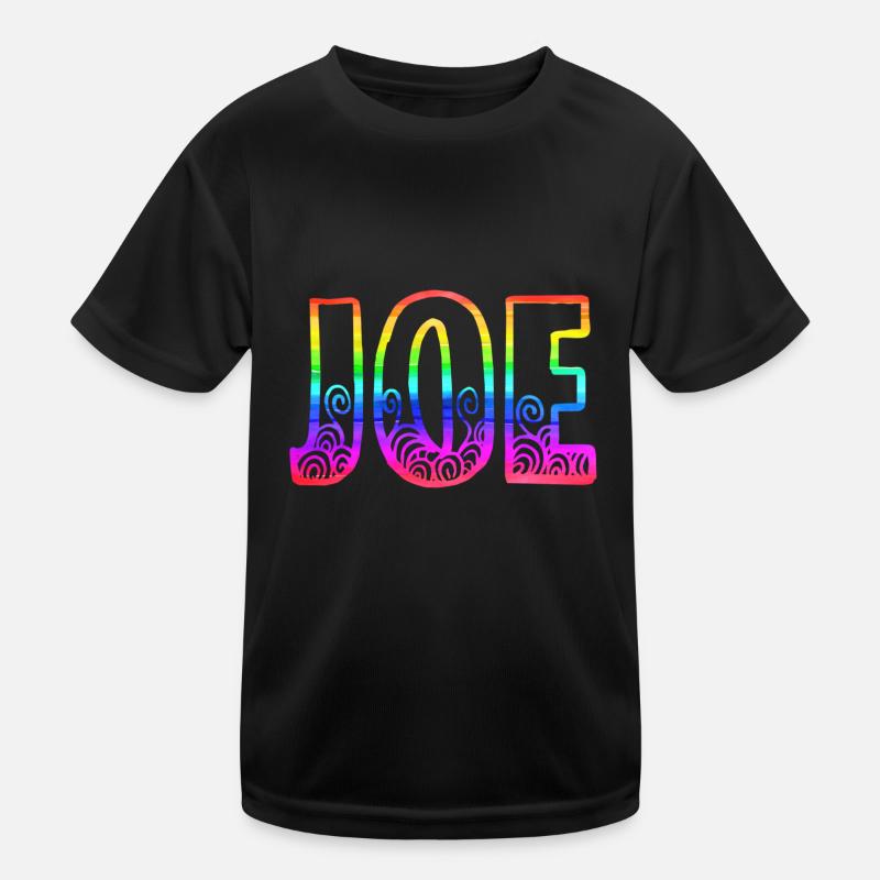 joe rs regenbogen Kinder Funktions-T-Shirt