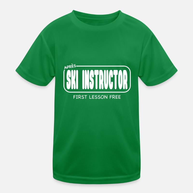 APRES SKI INSTRUCTOR Kids Functional T-Shirt