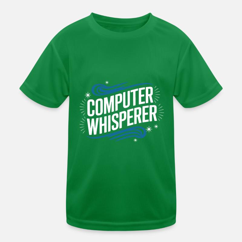 Technischer Support Computerfreak Nerd Kinder Funktions-T-Shirt