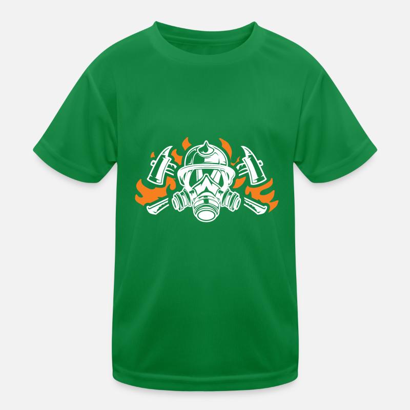 Pompiers T-shirt sport Enfant