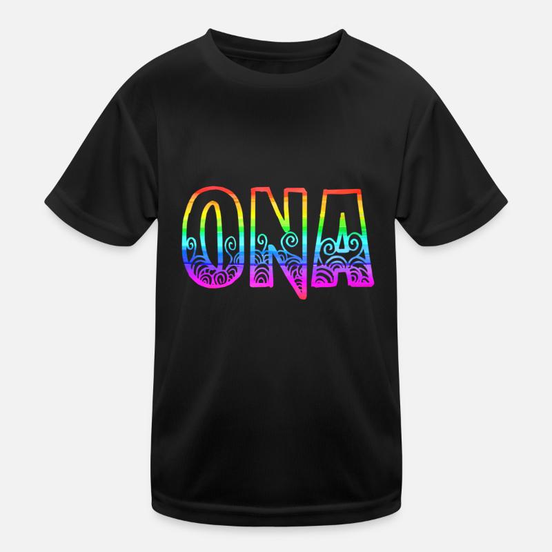 ona rs regenbogen Kinder Funktions-T-Shirt
