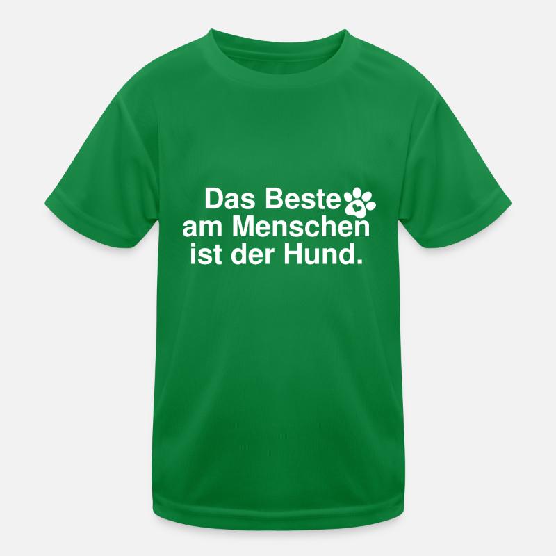 Dicton de chien T-shirt sport Enfant