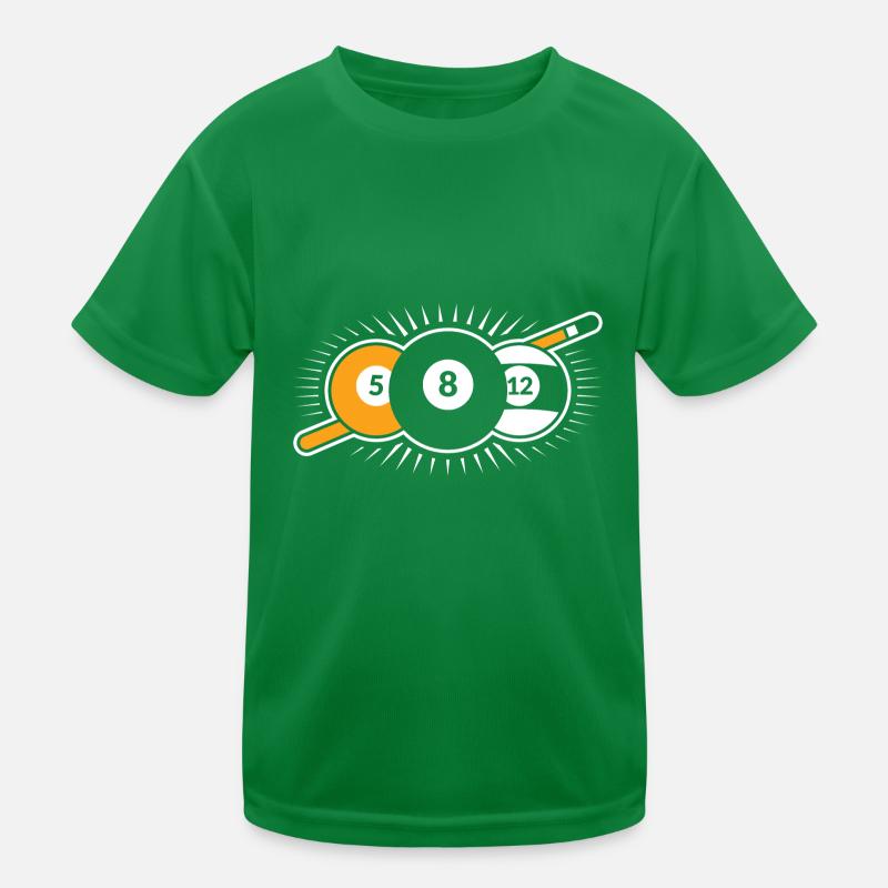 Billard Kinder Funktions-T-Shirt