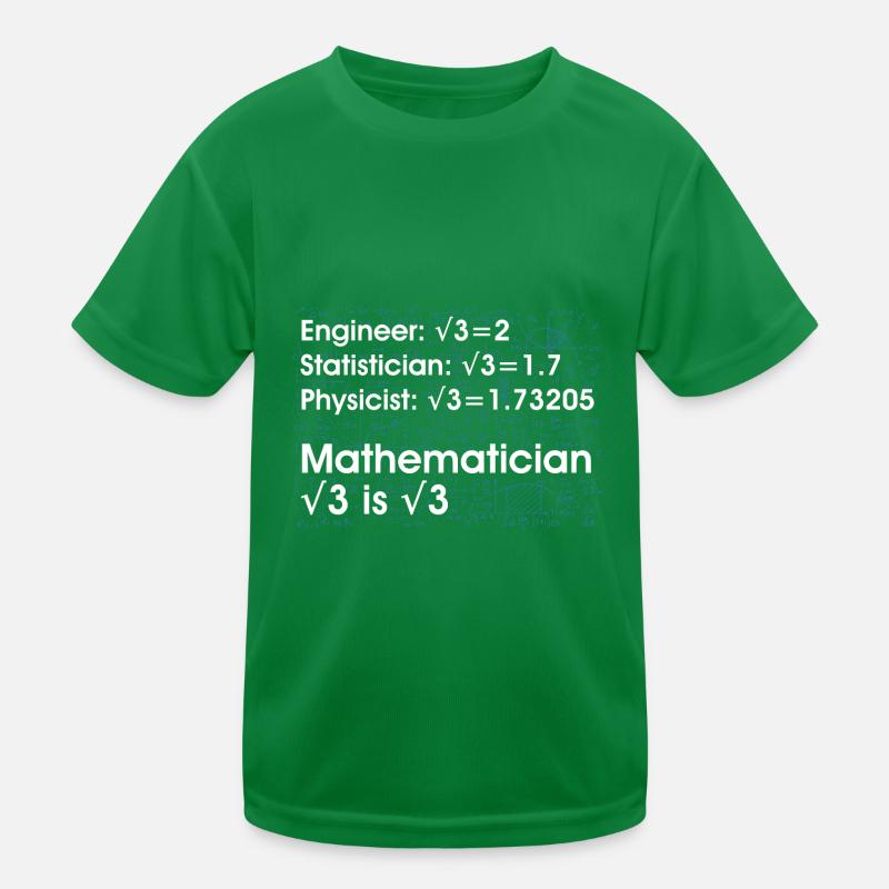 Mathematik Sprüche für Mathe Lehrer Kinder Funktions-T-Shirt