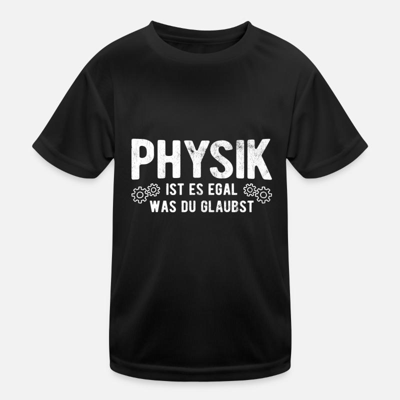 Physik Nerd Kinder Funktions-T-Shirt