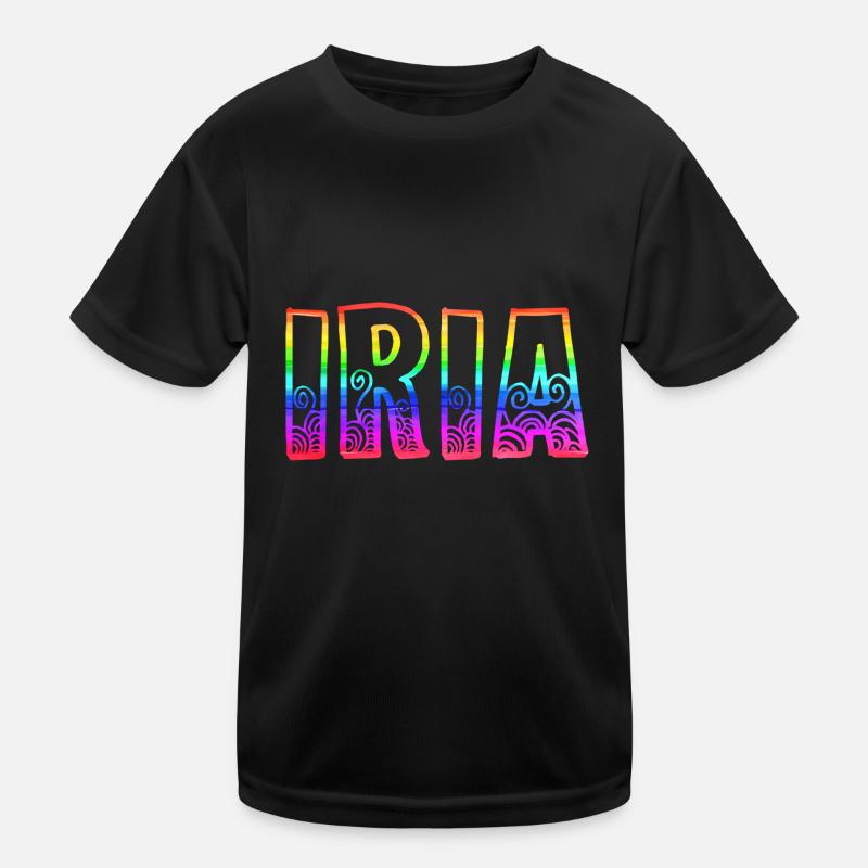 iria rs arc-en-ciel T-shirt sport Enfant