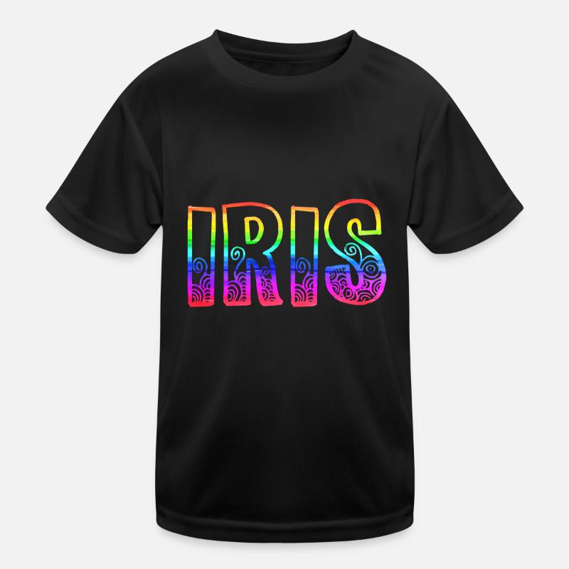 iris rs rainbow Kids Functional T-Shirt