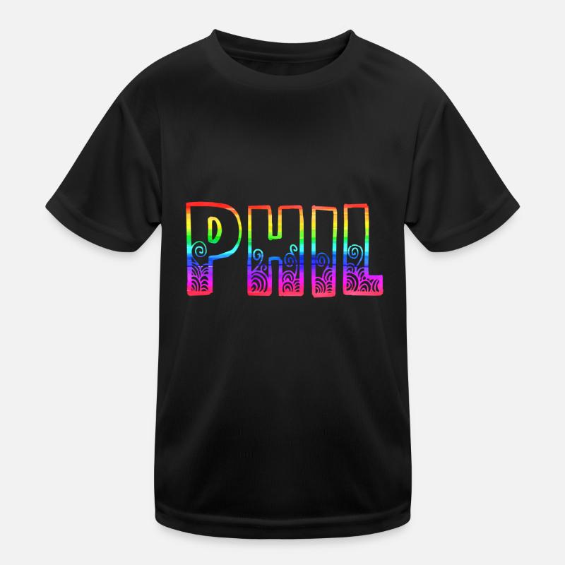 phil rs regenbogen Kinder Funktions-T-Shirt
