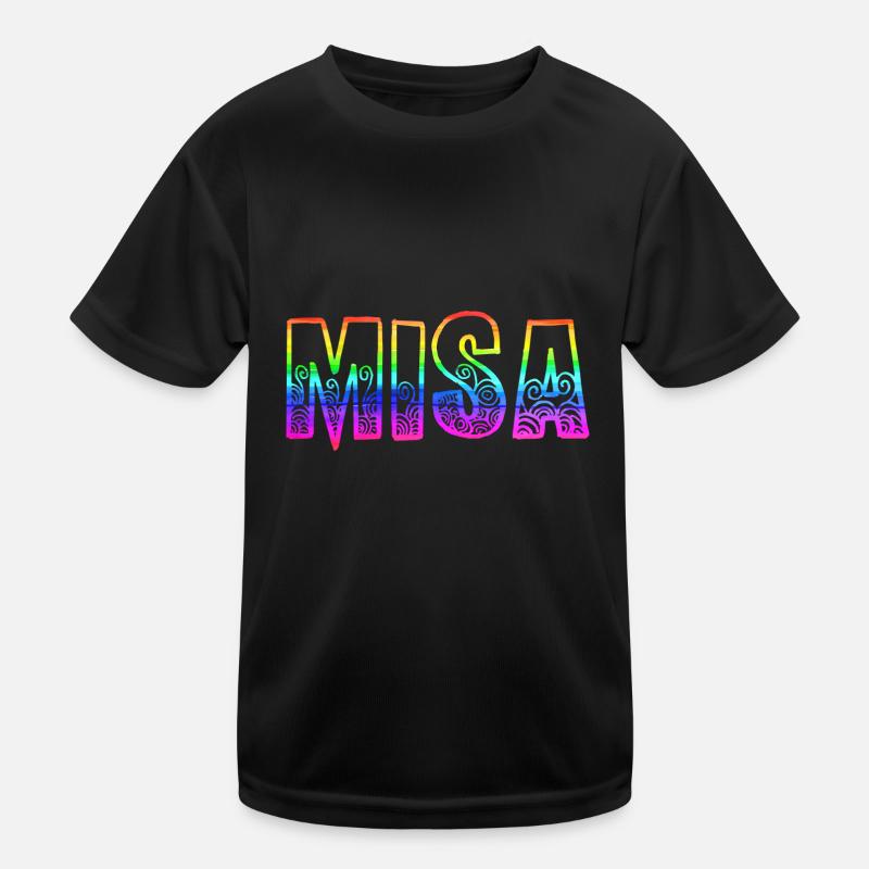 Misa RS Arc-en-ciel T-shirt sport Enfant